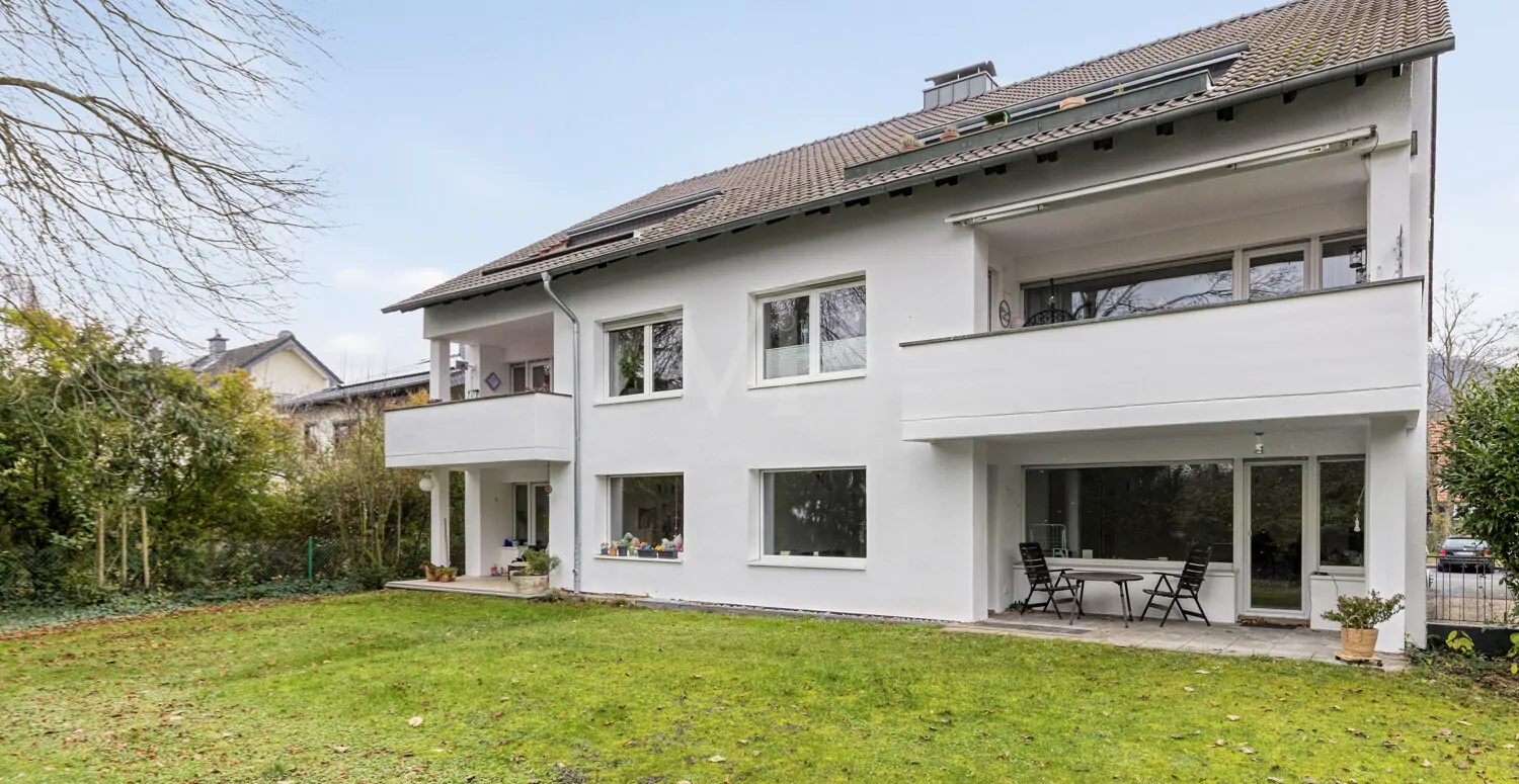 Rückansicht / Gemeinschaftsgarten