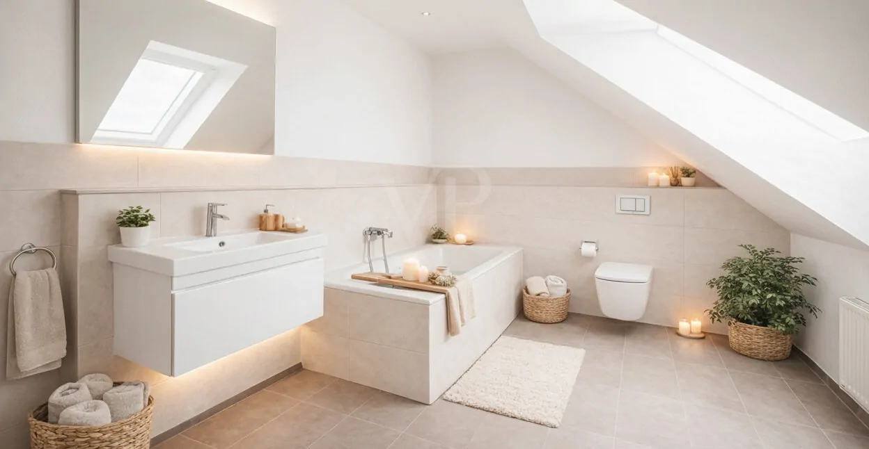 Einrichtungsbeispiel / Badezimmer