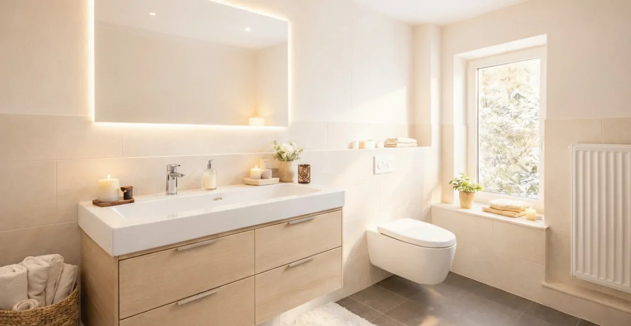 Einrichtungsbeispiel / Badezimmer