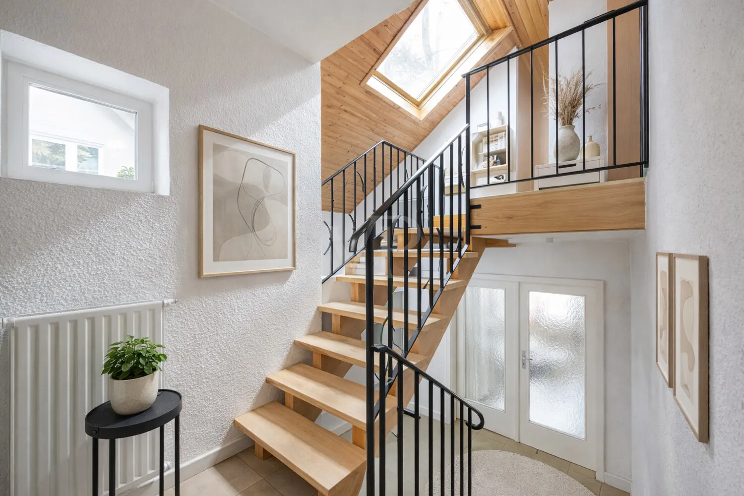 Treppe / Einrichtungsbeispiel