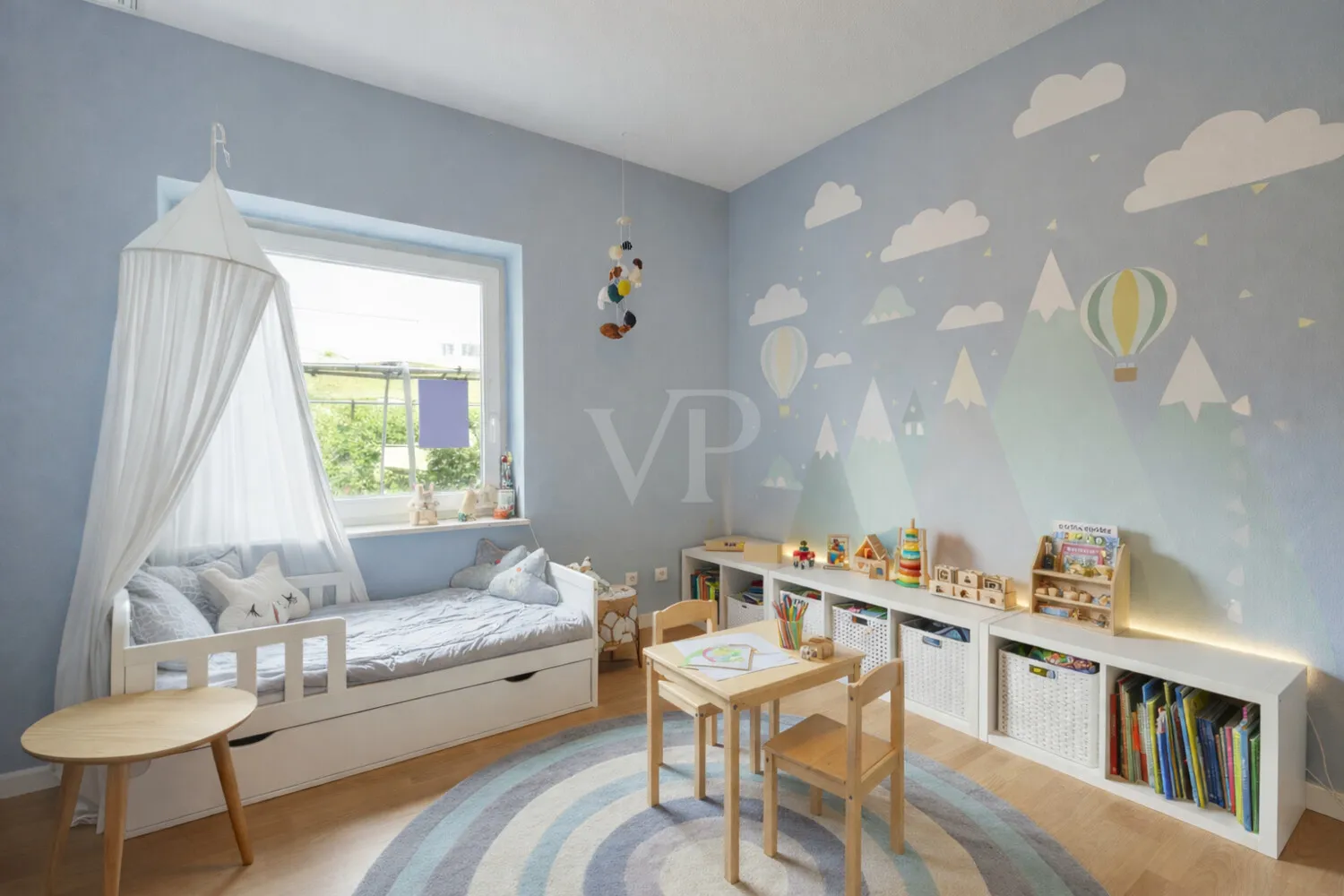 Kinderzimmer / Einrichtungsbeispiel