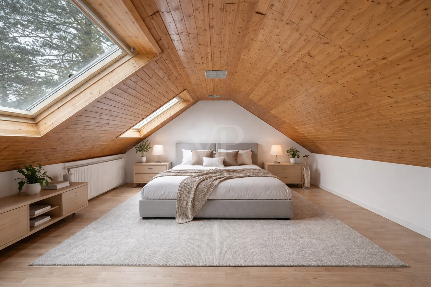 Schlafzimmer / Einrichtungsbeispiel