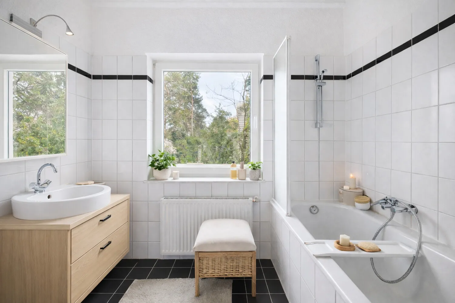 Badezimmer / Einrichtungsbeispiel
