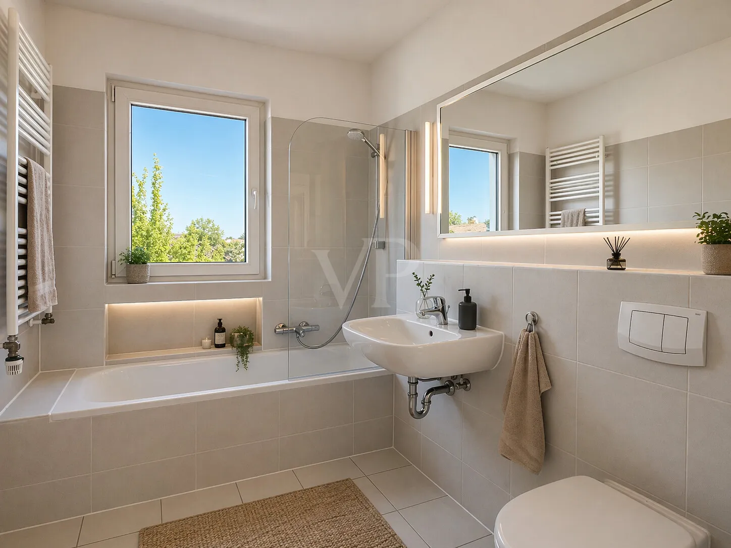 Badezimmer / Einrichtungsbeispiel