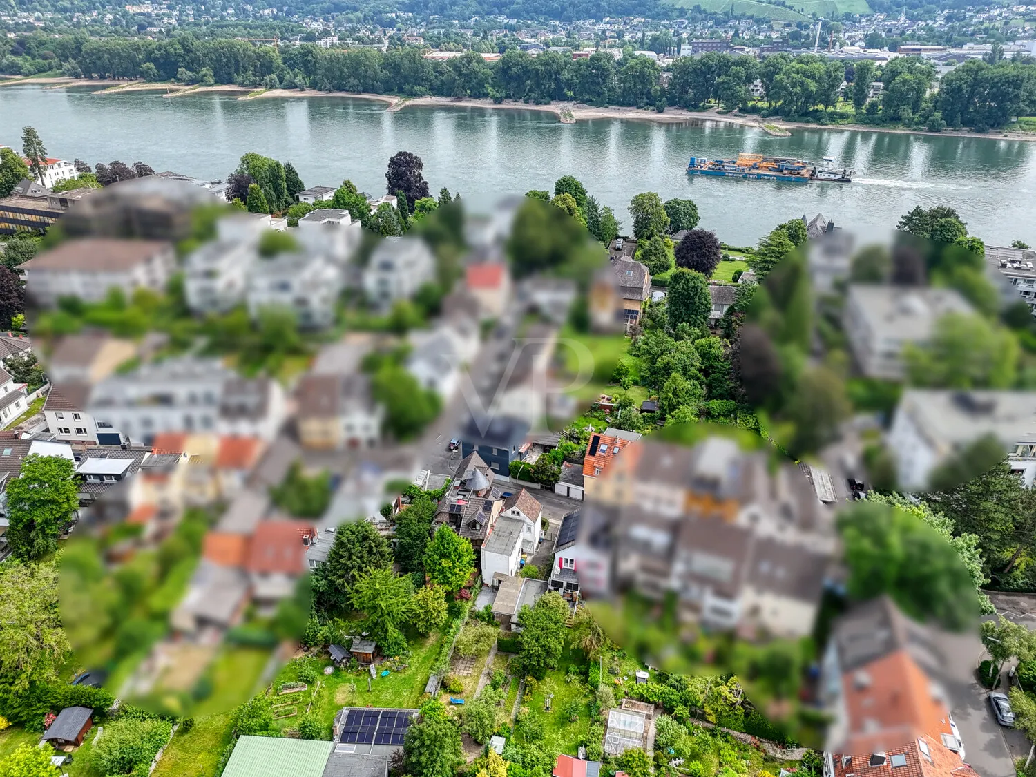 Blick Richtung Rhein
