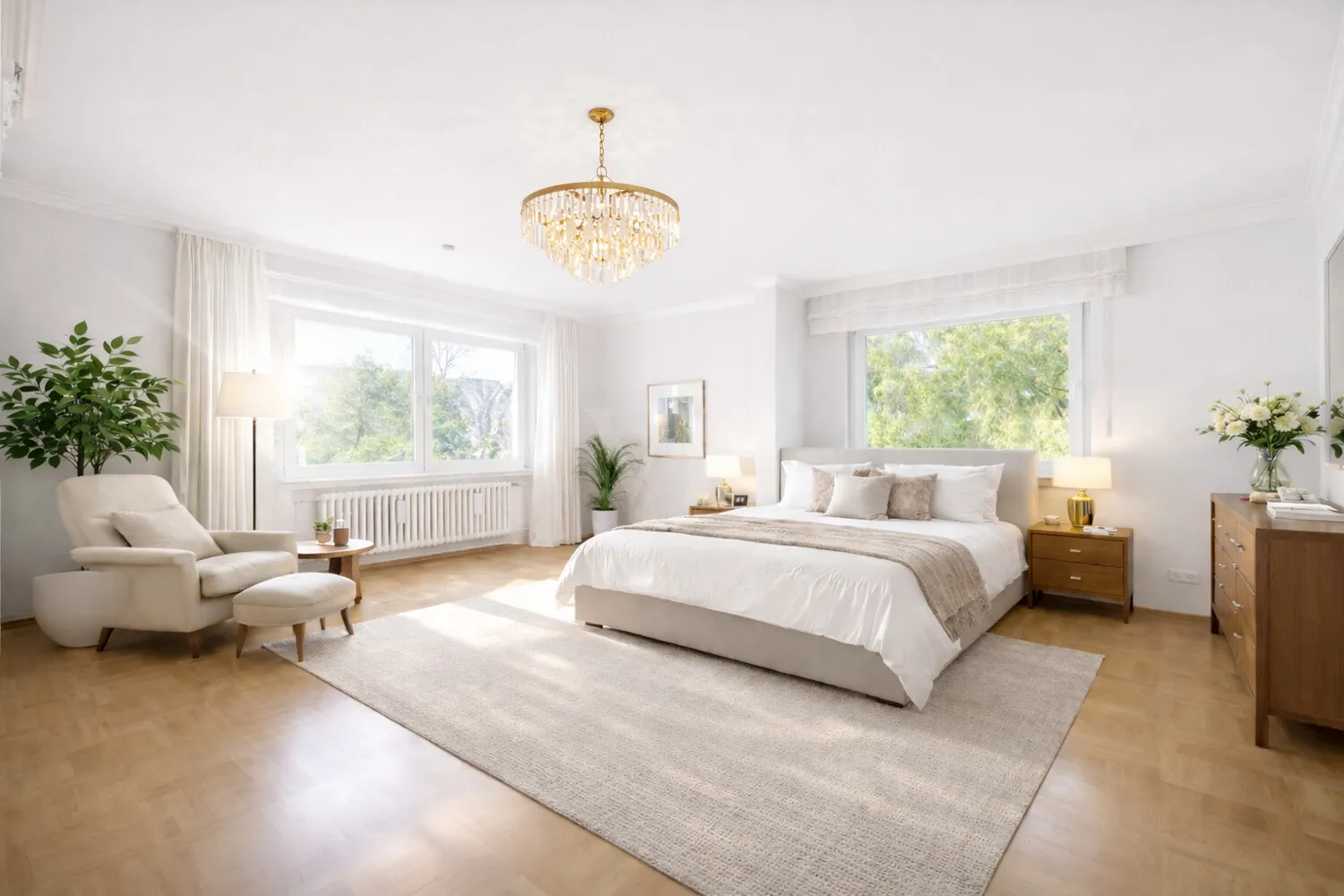 Schlafzimmer / Einrichtungsbeispiel