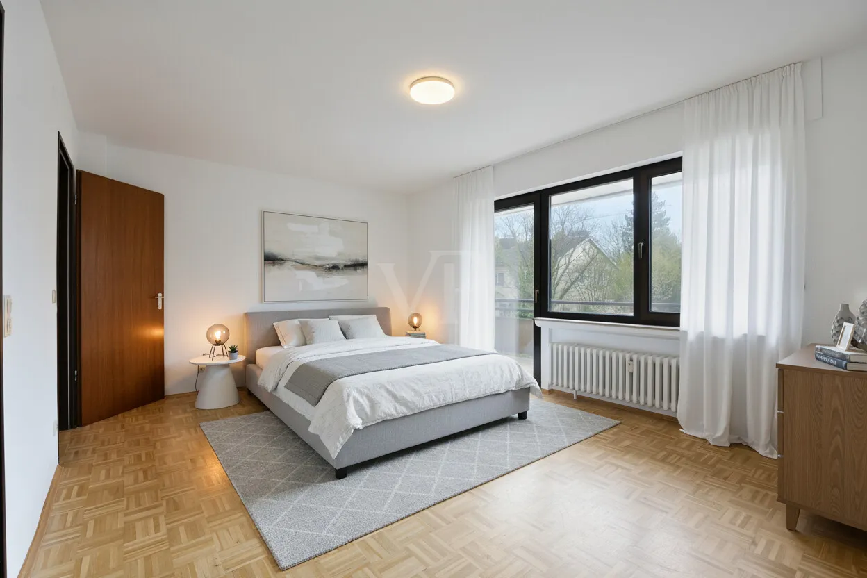 Schlafzimmer / Einrichtungsbeispiel