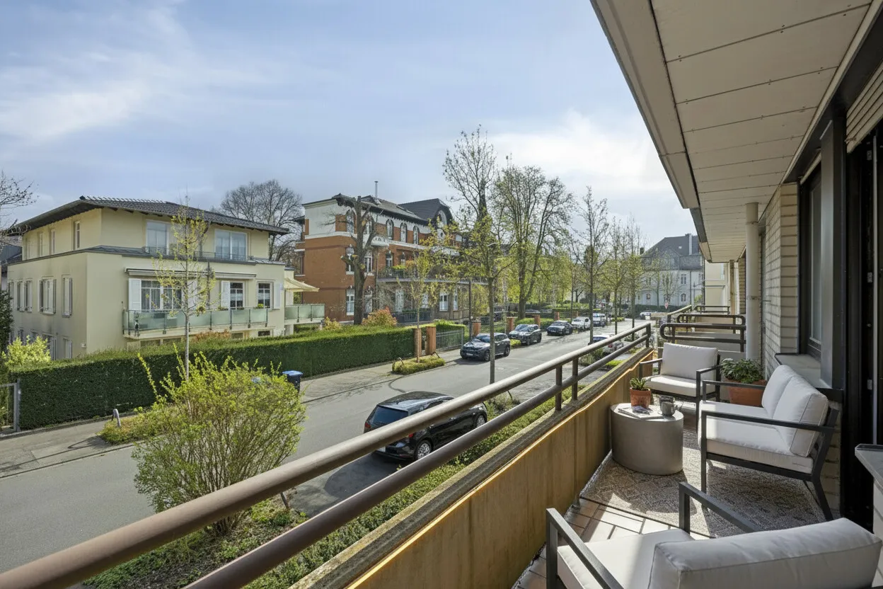 Balkon / Einrichtungsbeispiel