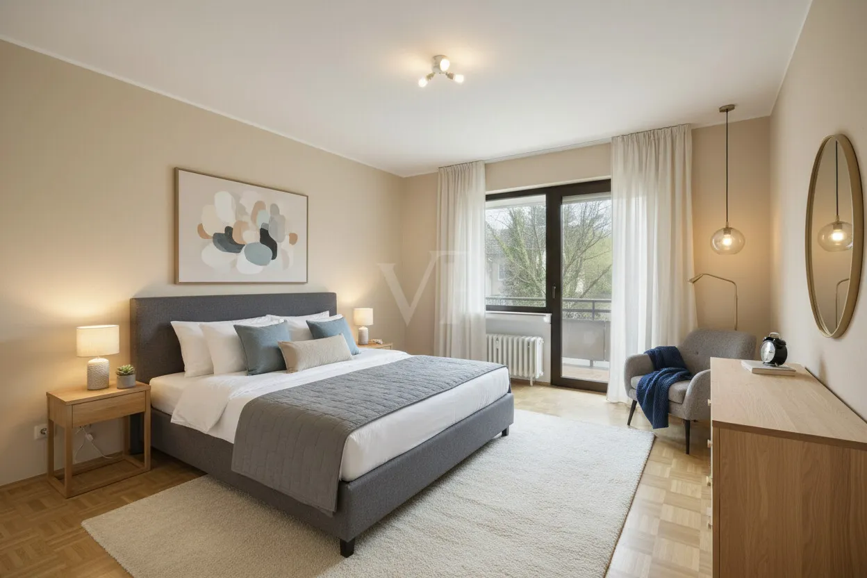 Schlafzimmer / Einrichtungsbeispiel