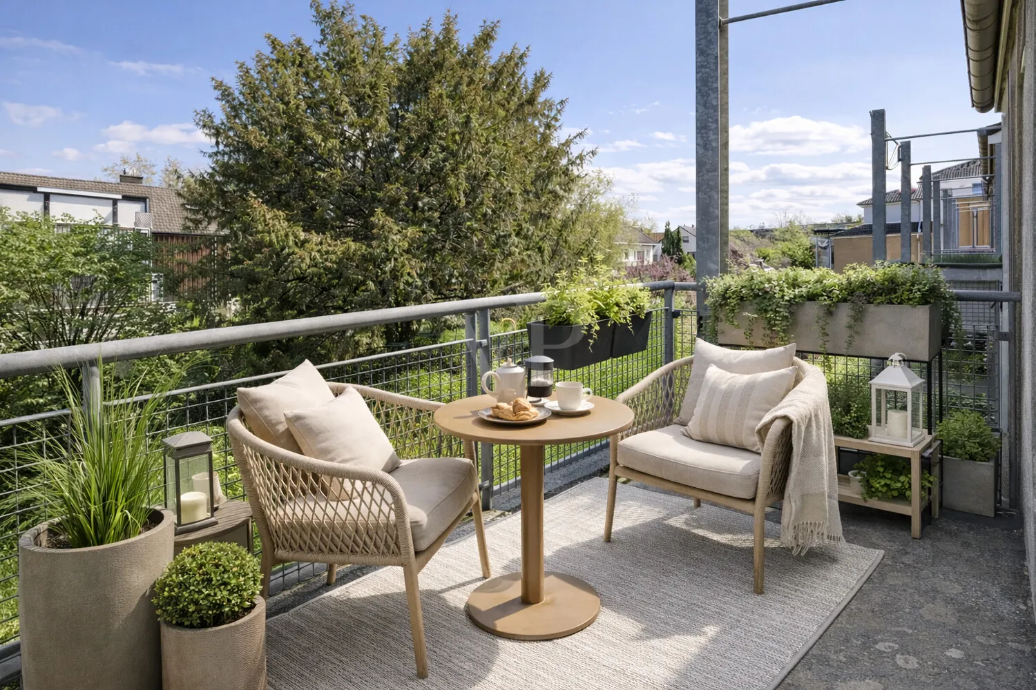 Balkon / Einrichtungsbeispiel