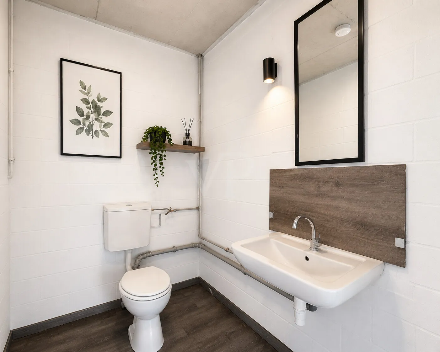WC / Einrichtungsbeispiel