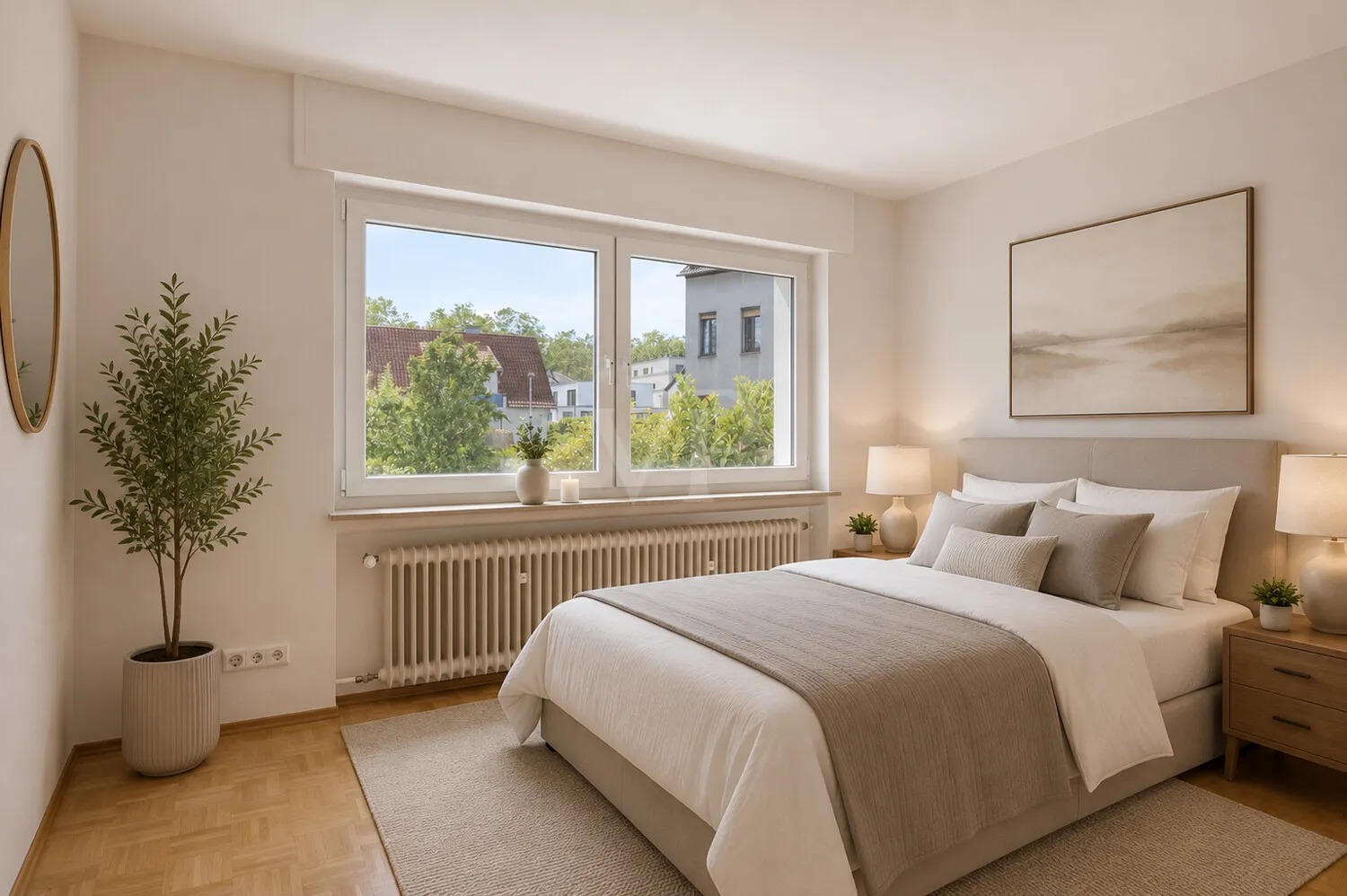 Schlafzimmer / Einrichtungsbeispiel