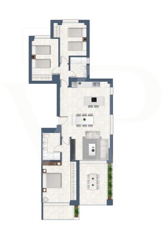 plano 3Beds
