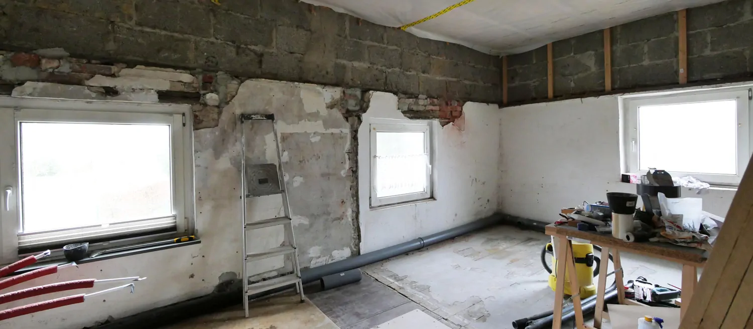 Vorbereitetes Bad OG