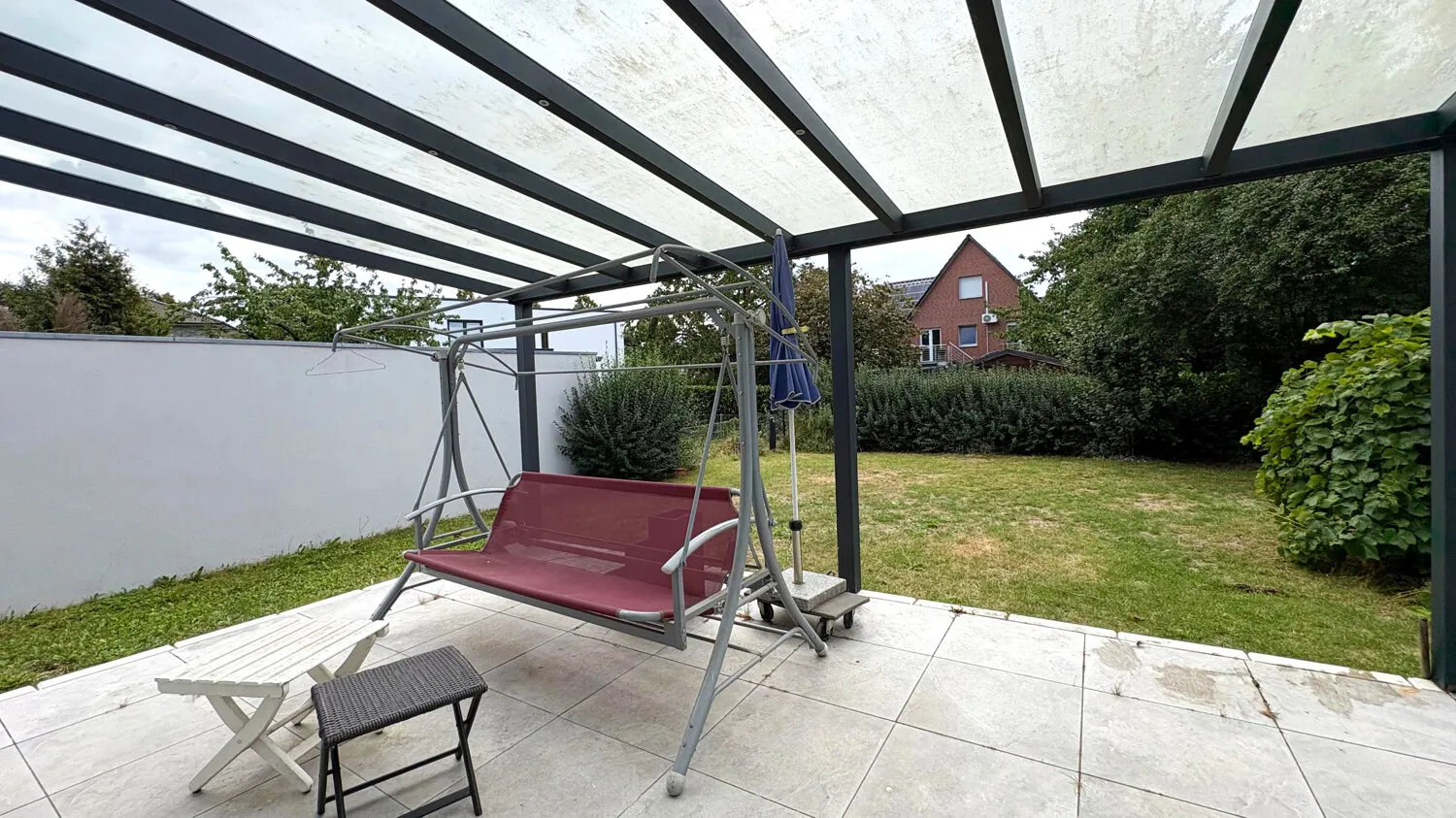 Überdachte Terrasse