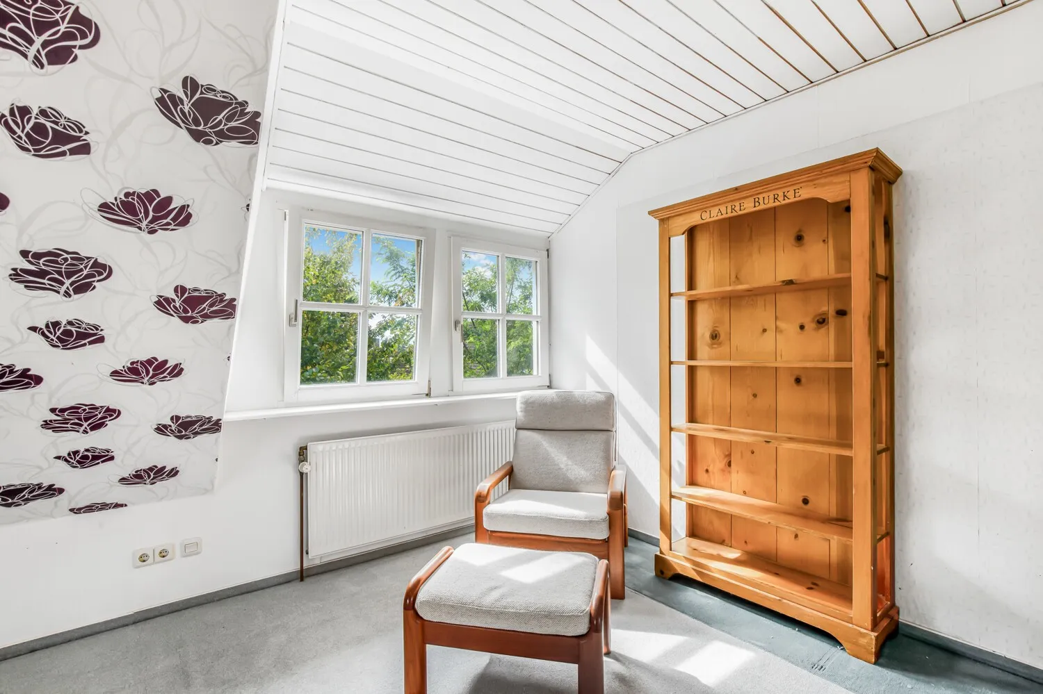 Gemütliche Sitzecke im Schlafzimmer