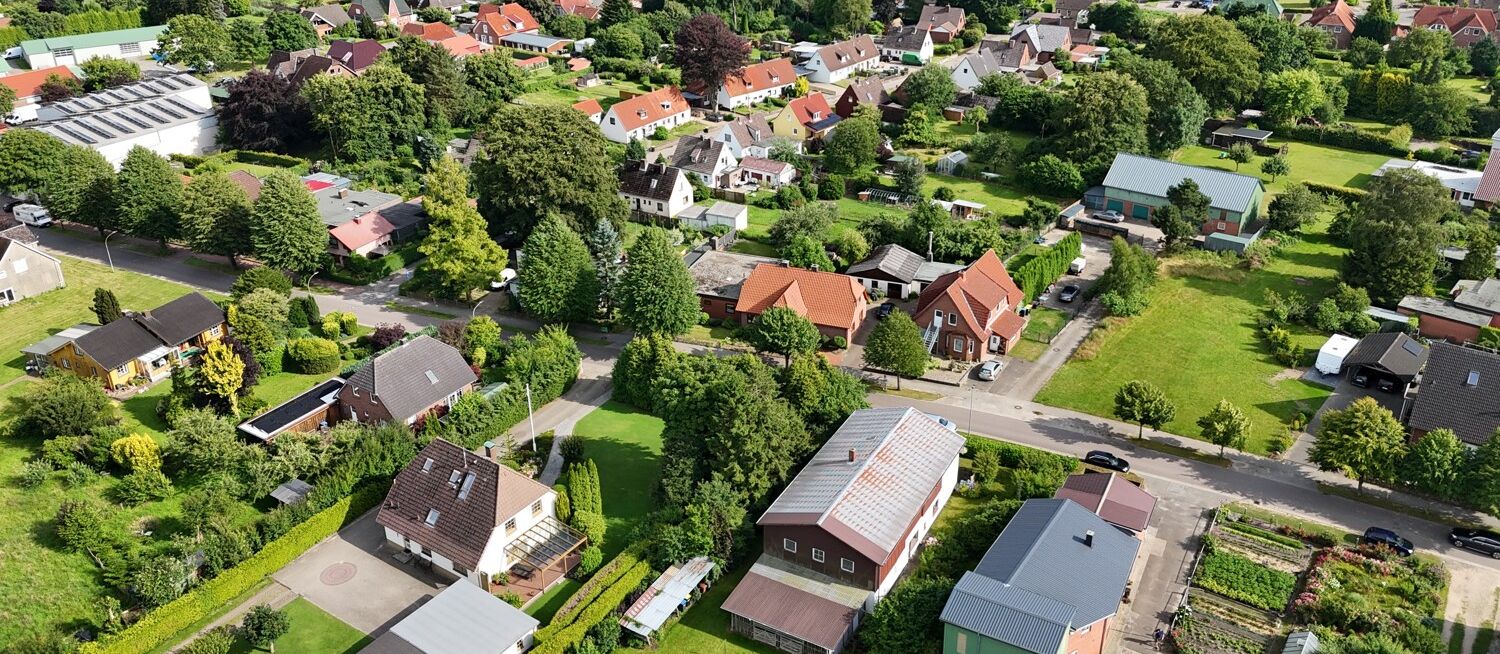 Rückseite Grundstück