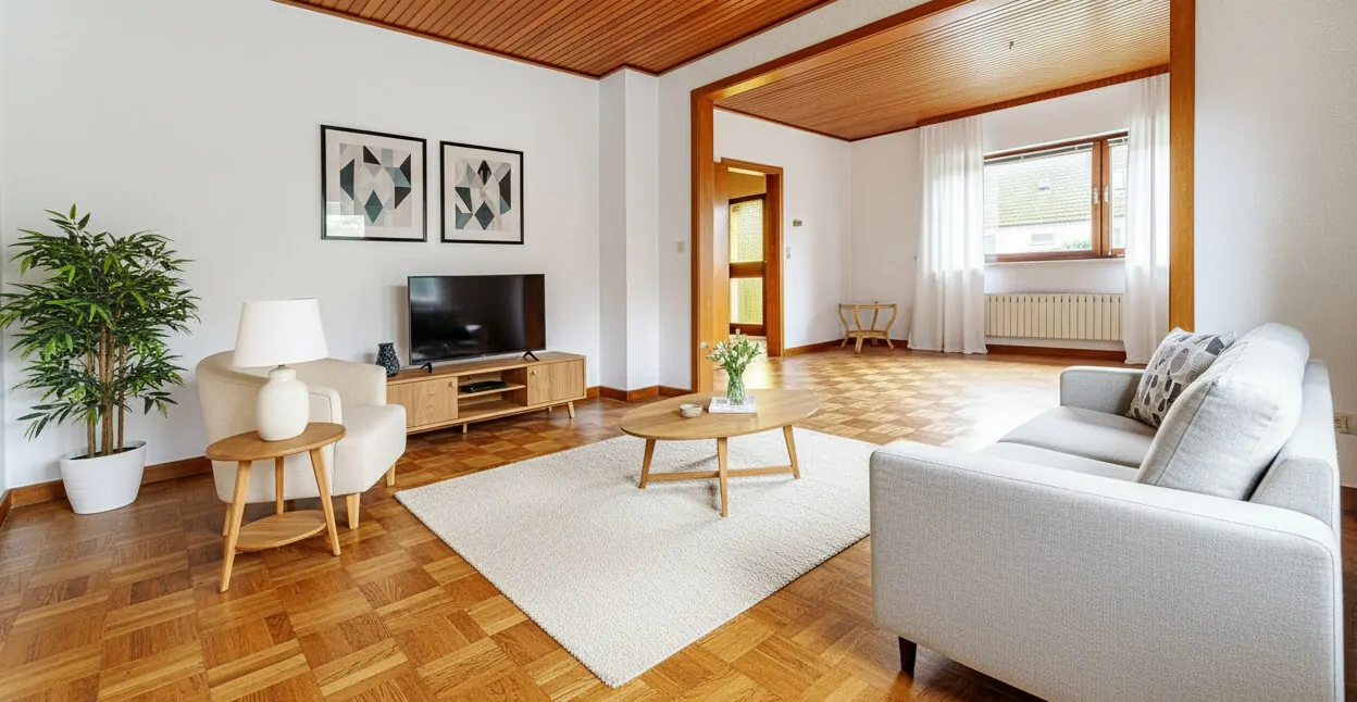 Einrichtungsbeispiel Wohnzimmer