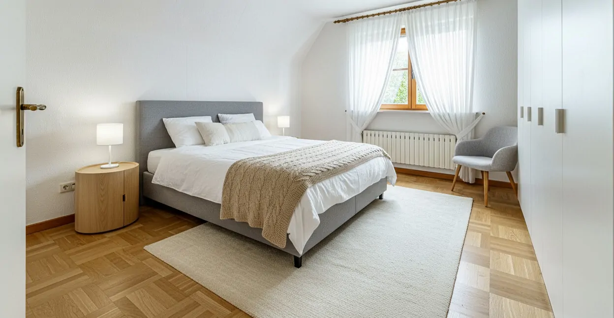 Einrichtungsbeispiel Schlafzimmer