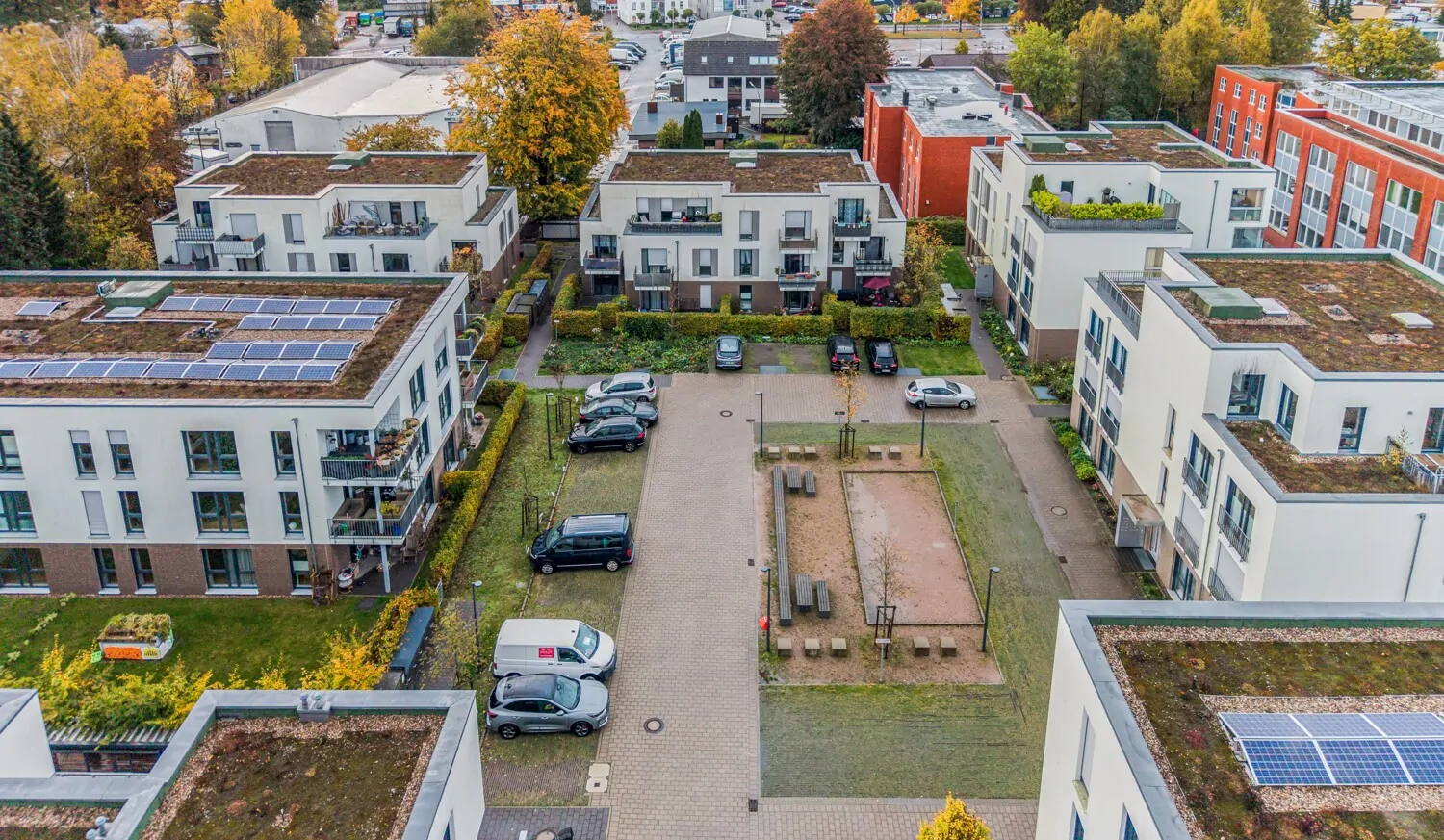 2 PKW-Stellplätze gehören mit zum Townhouse