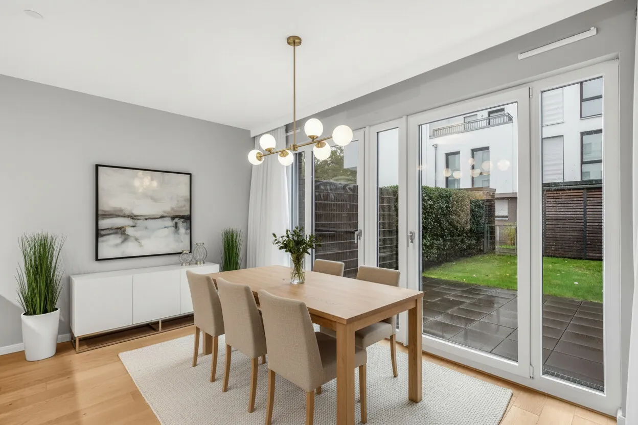 Einrichtungsbeispiel des offenen Essbereichs