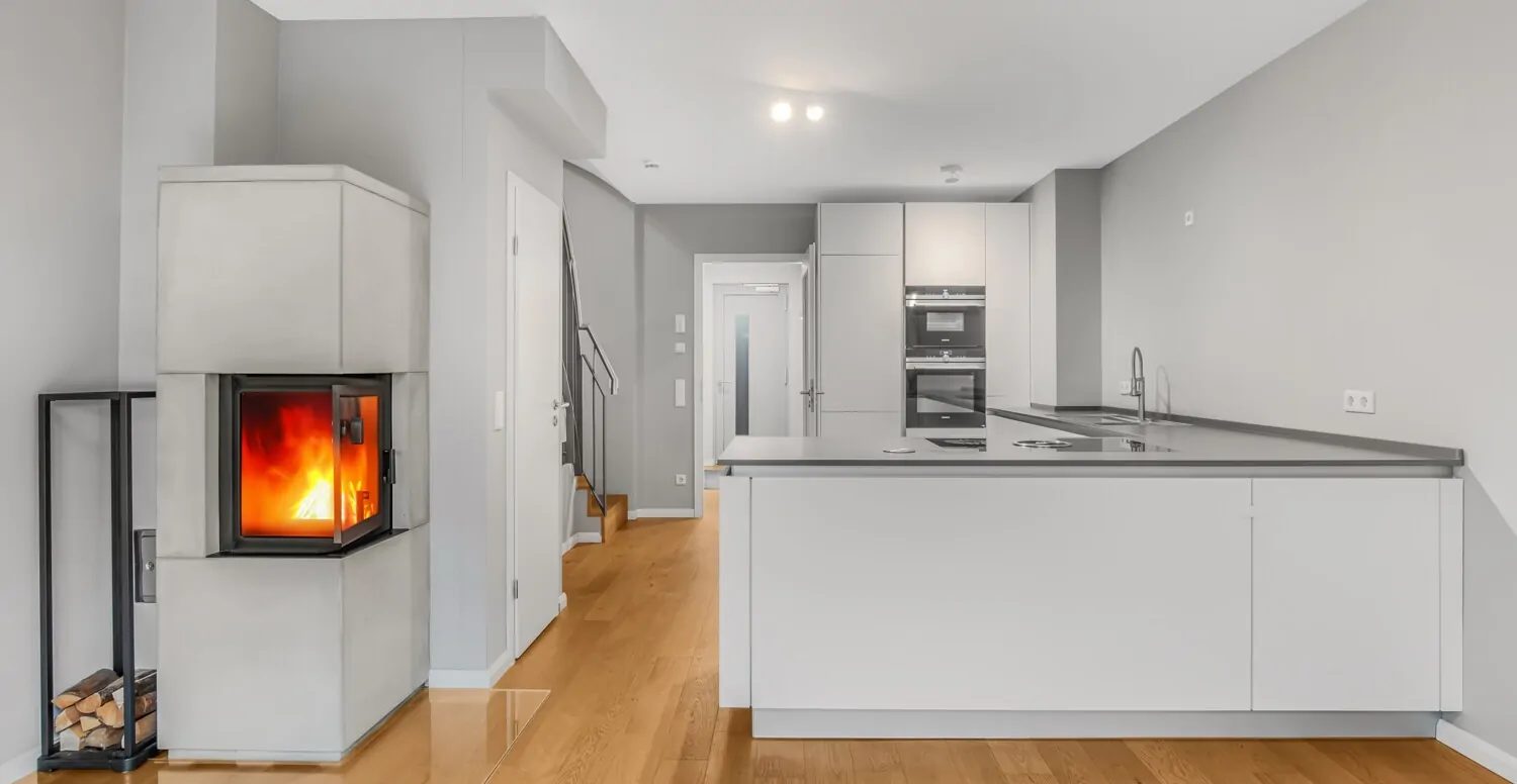 Gemütlicher Kaminofen