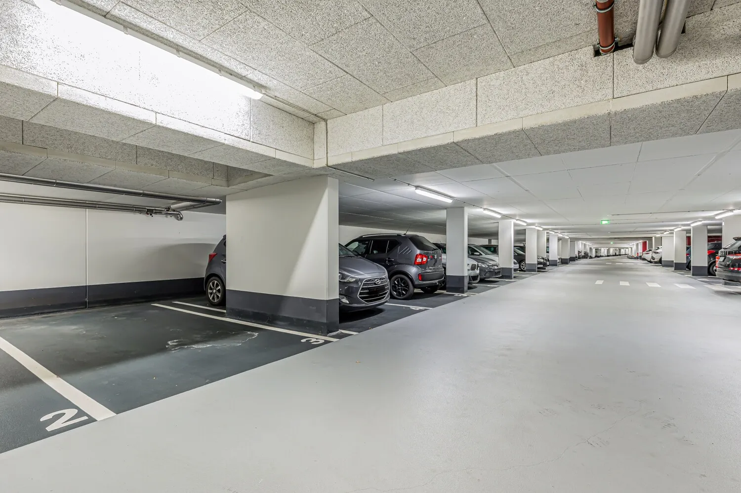 2 Pkw-Stellplätze direkt in der Tiefgarage