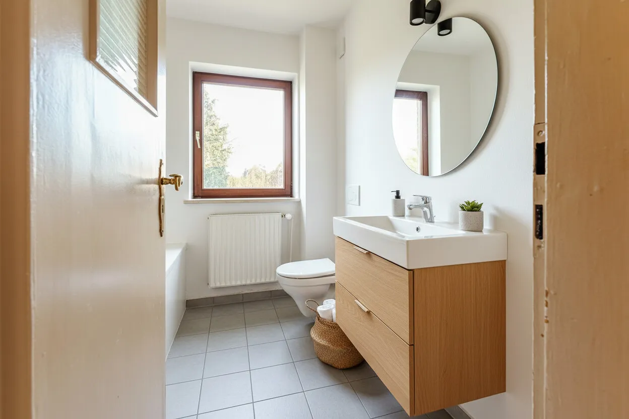 Gestaltungsbeispiel Bad OG