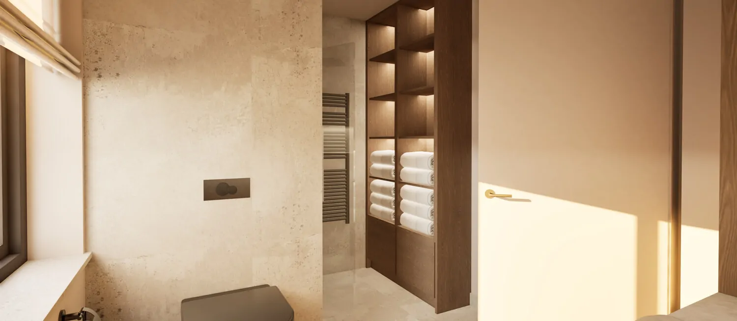 Charmantes Bad im OG