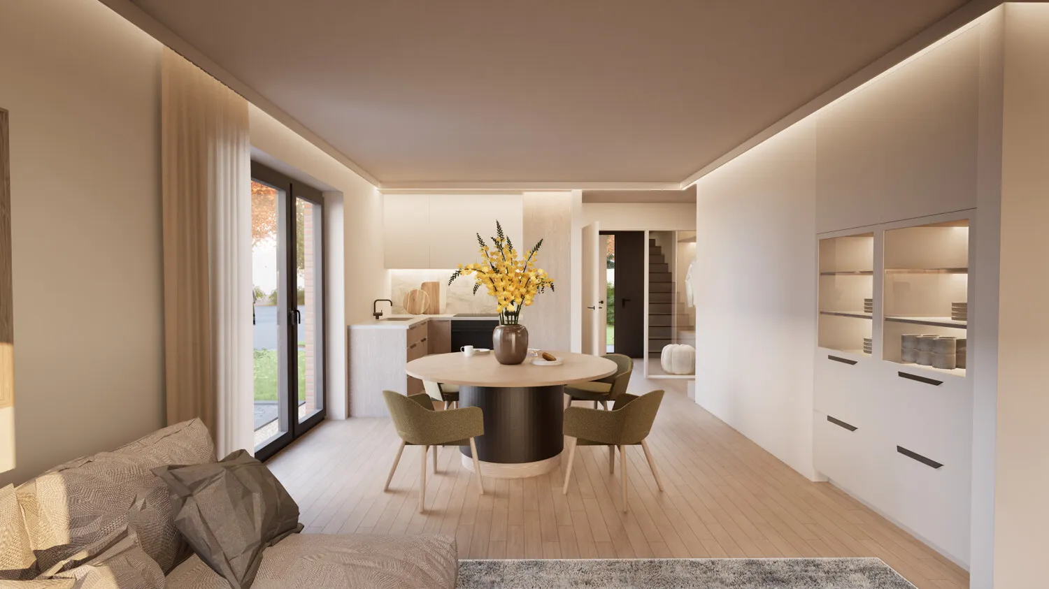 Moderne Einbauküche