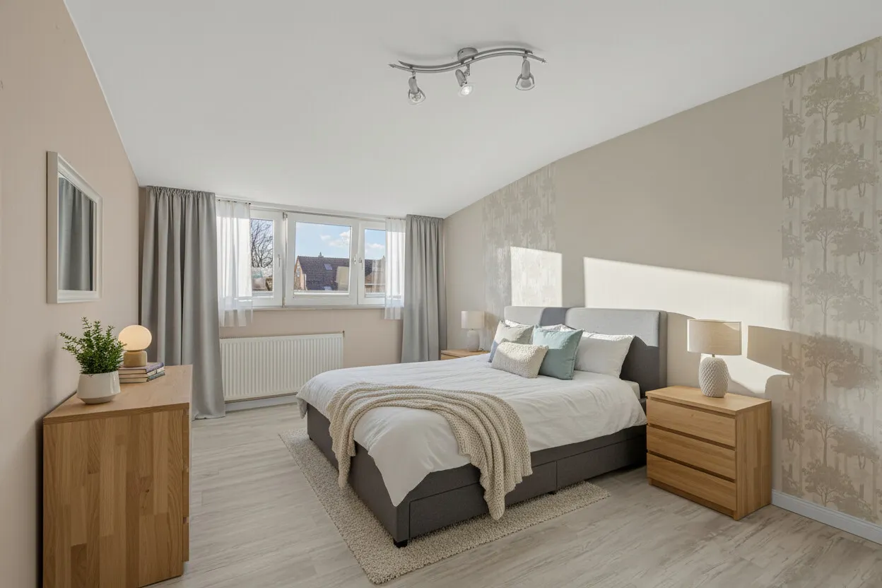 KI Einrichtungsvorschlag Schlafzimmer