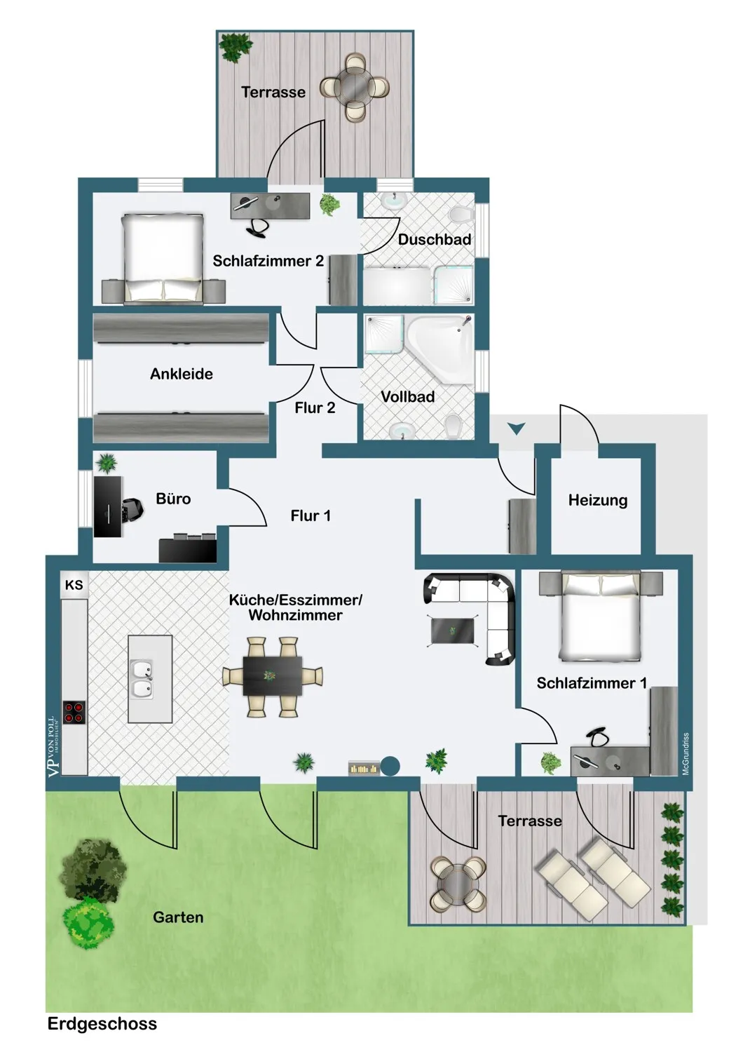 Grundriss EG
