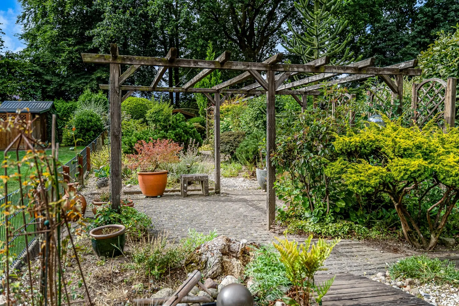 Ansicht Garten