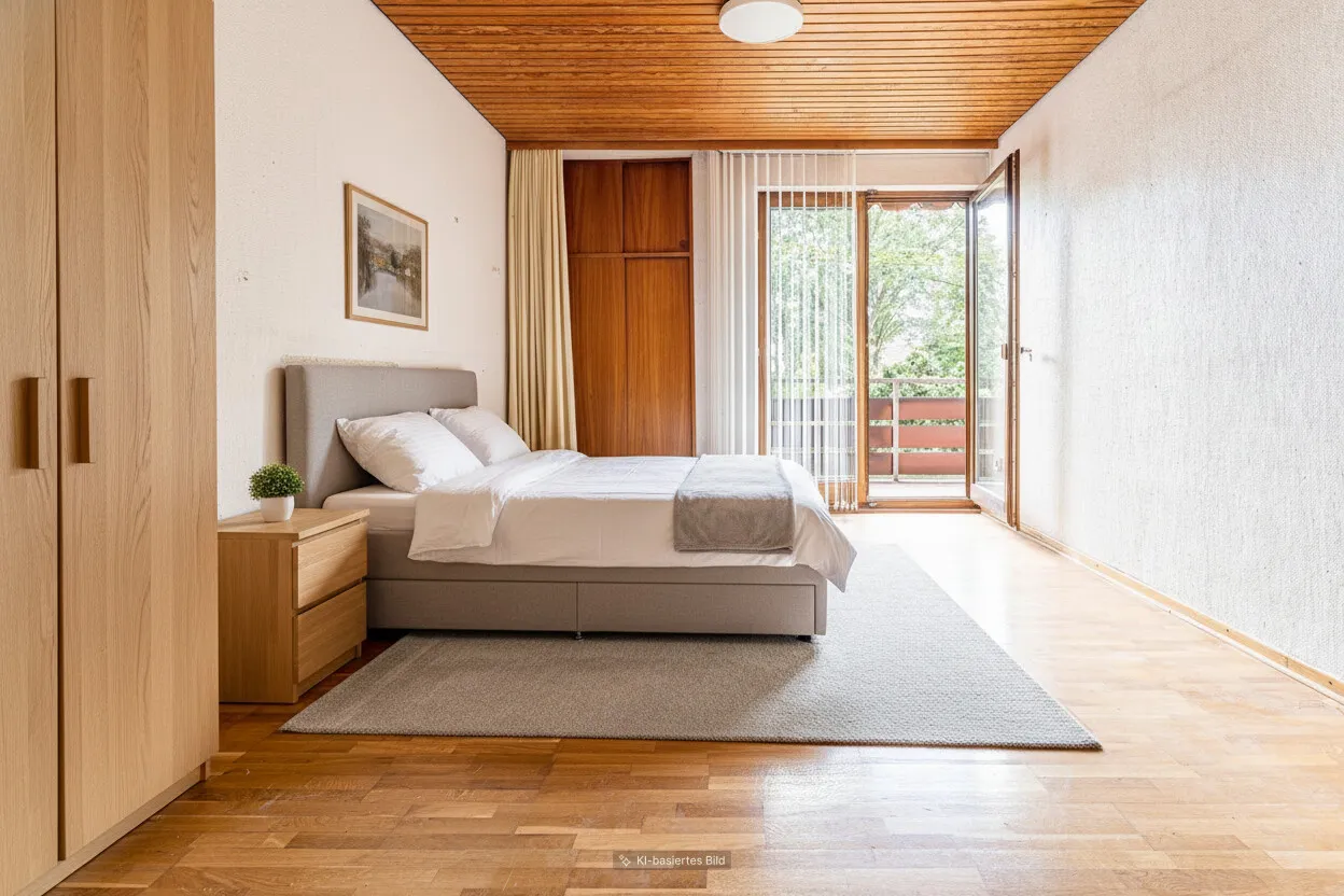 KI-Beispiel Schlafzimmer