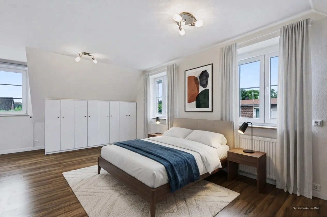 Einrichtungsbeispiel Schlafzimmer