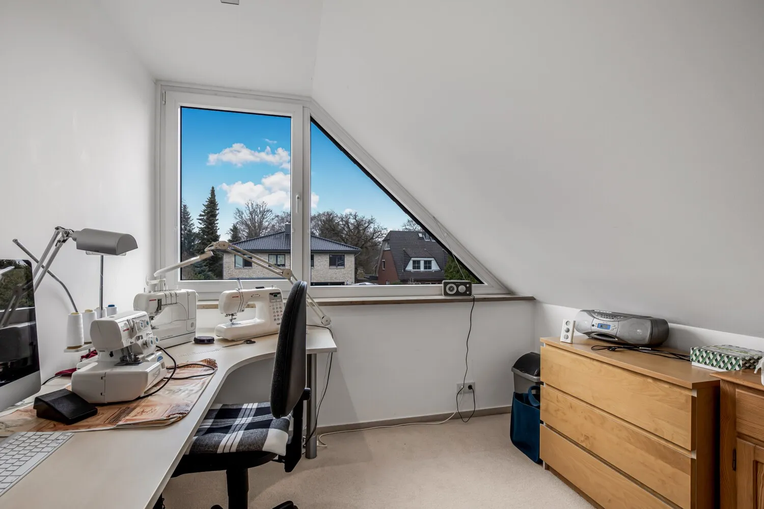 Ansicht Nähzimmer