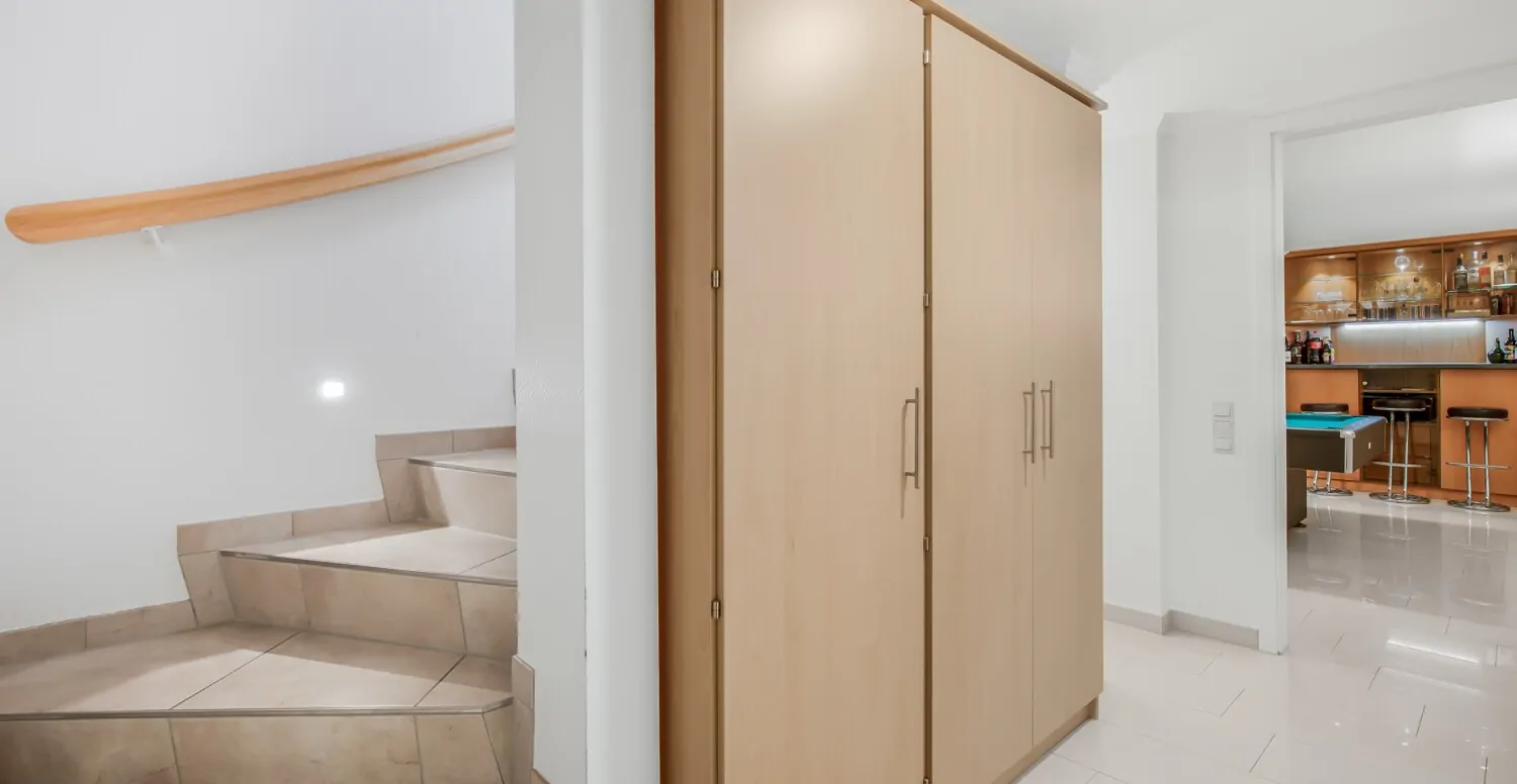 Flurbereich im Kellergeschoss