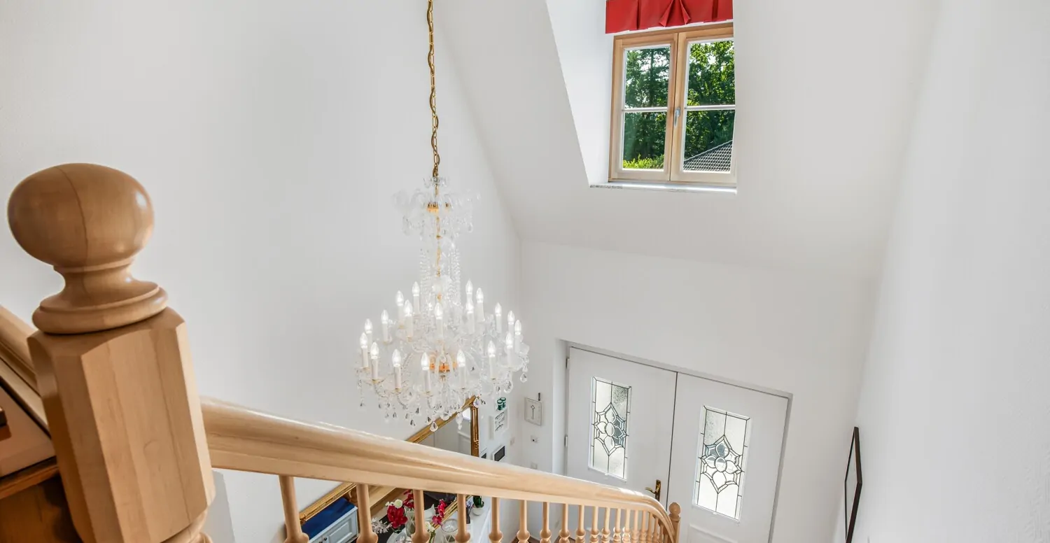 Blick von der offenen Galerie