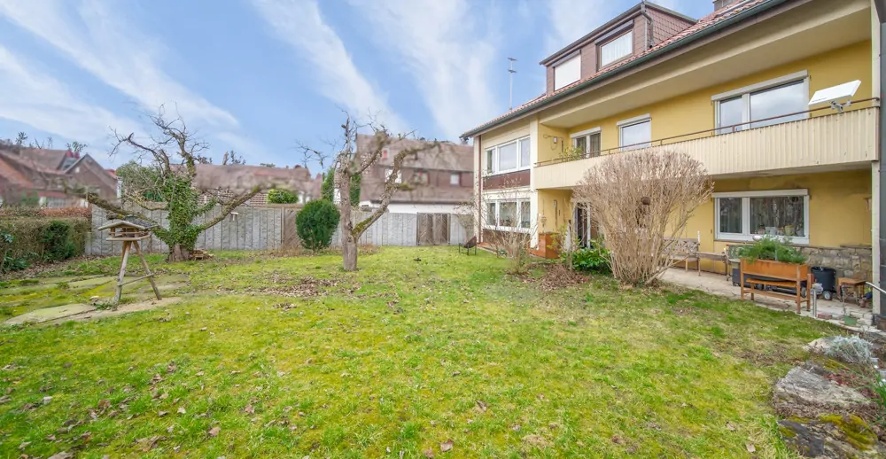 Garten mit Süd-Ausrichtung