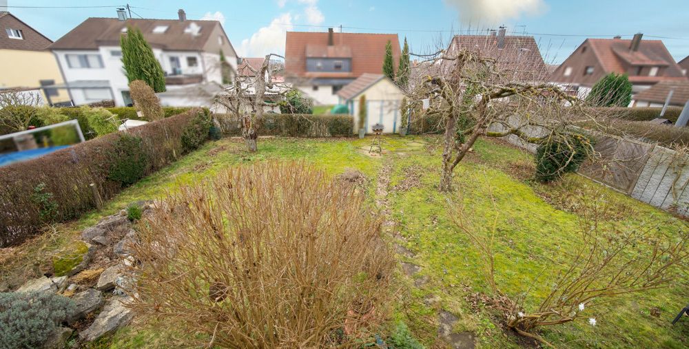 Garten mit Süd-Ausrichtung