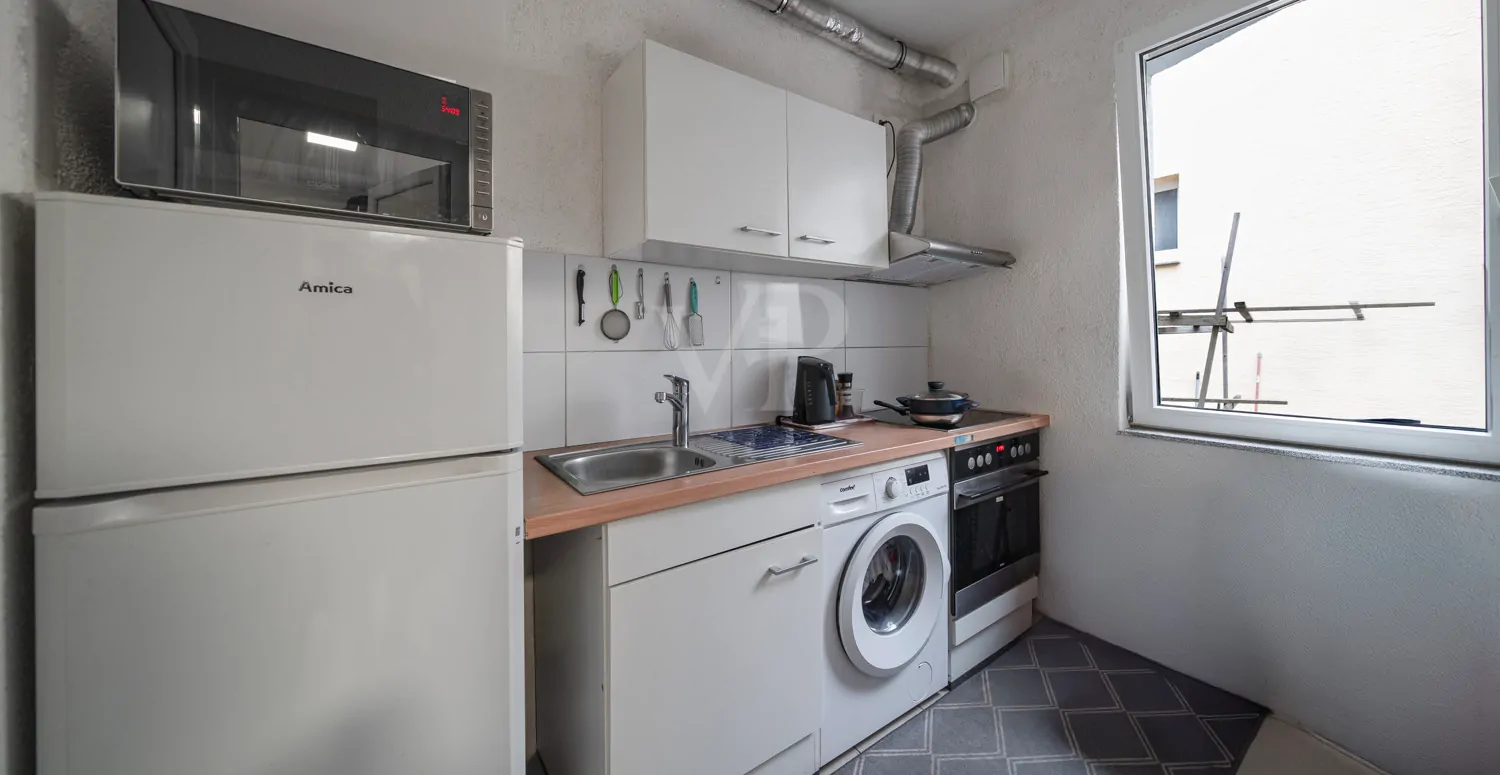 Separates 1-Zimmer-Appartement - Küche