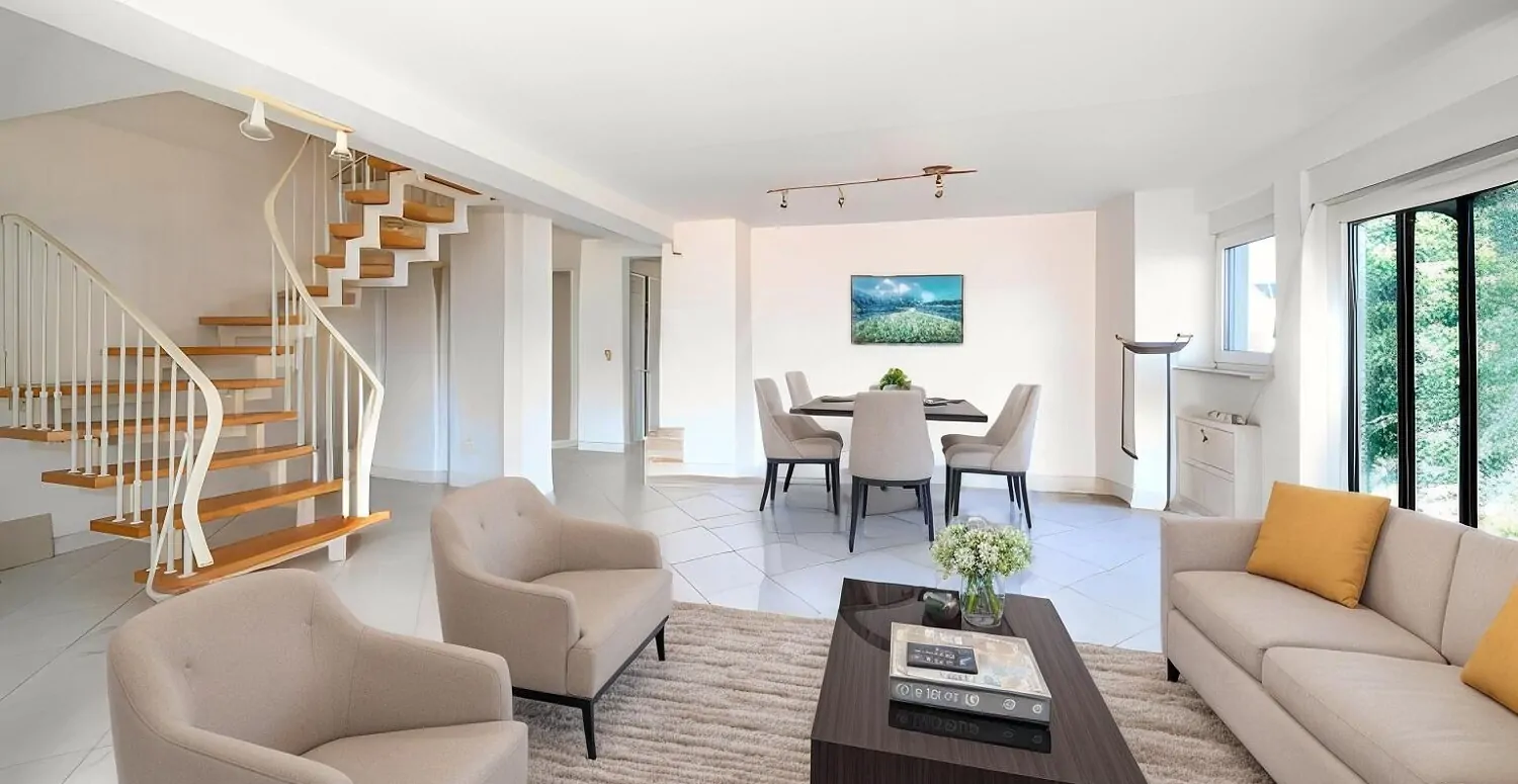 Visualisierung Wohnzimmer OG