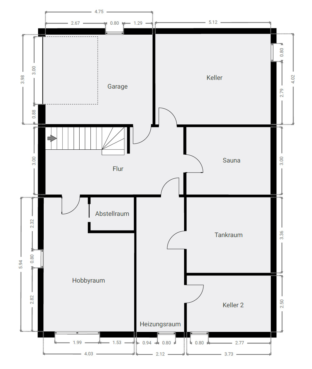 Grundriss UG