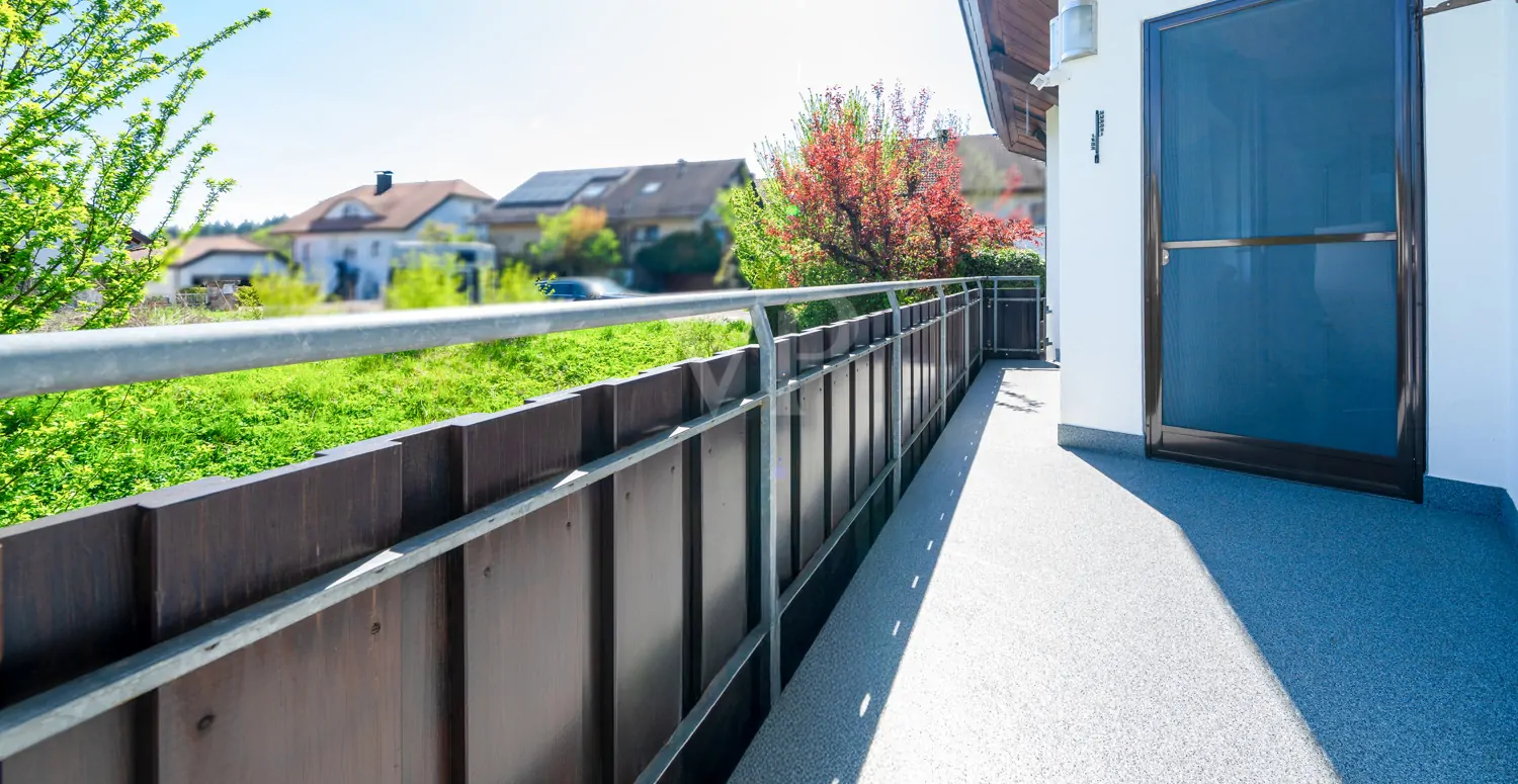 Erdgeschoss - Balkon