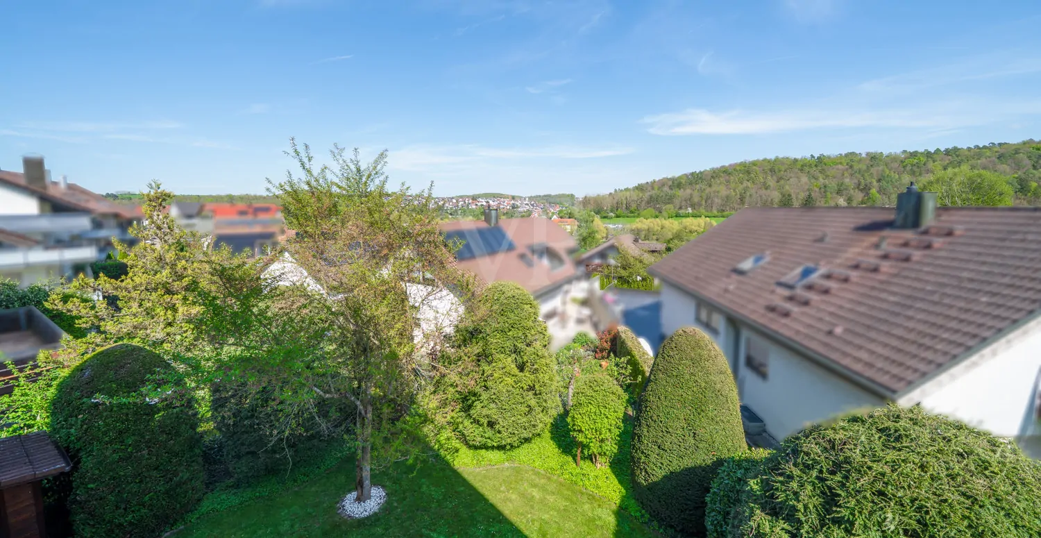 Dachgeschoss - Ausblick