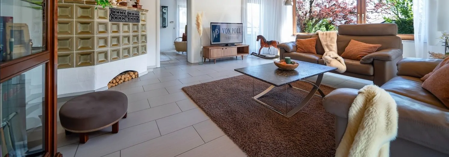 Erdgeschoss - Wohnzimmer - möbliert