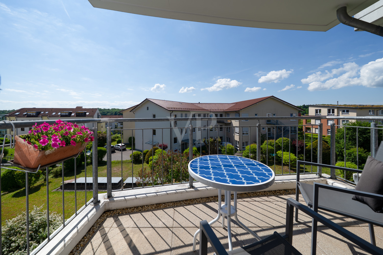 Süd-Balkon Ausblick