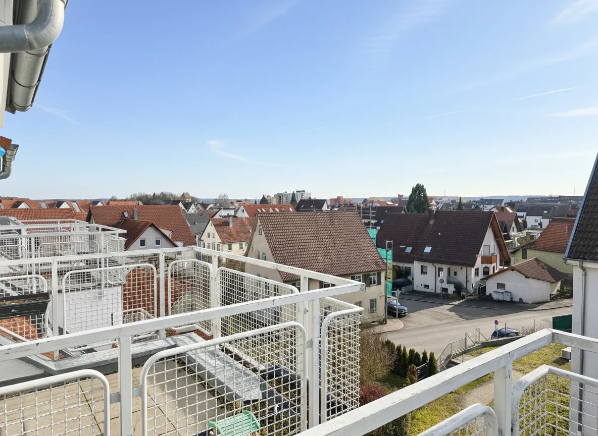 Ausblick Süd-Balkon