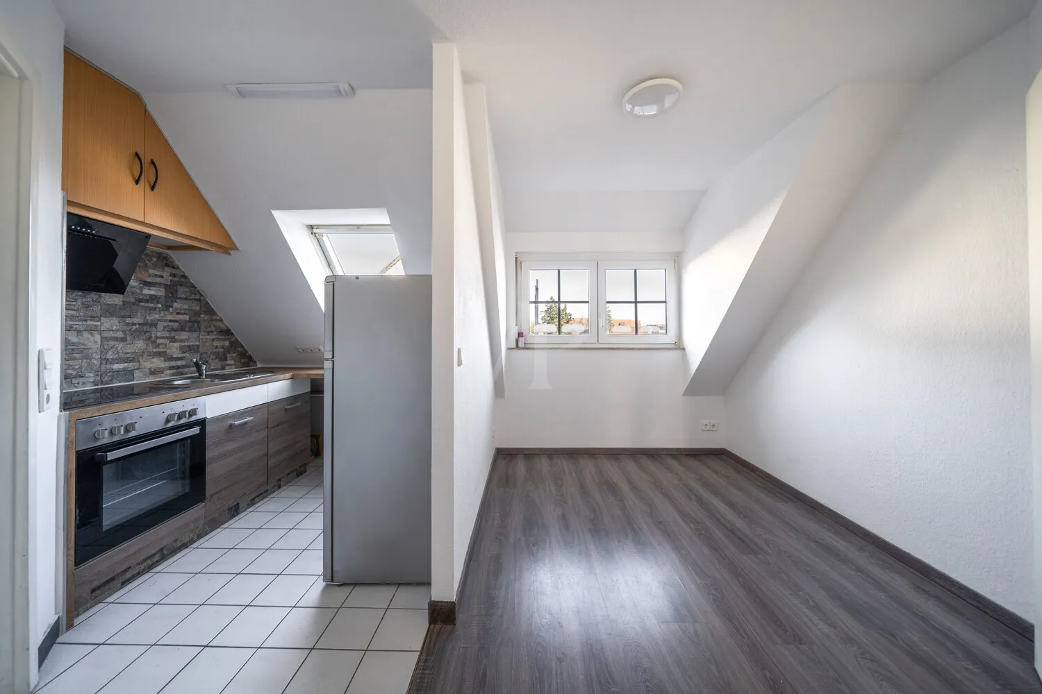 Essbereich und offene Küche