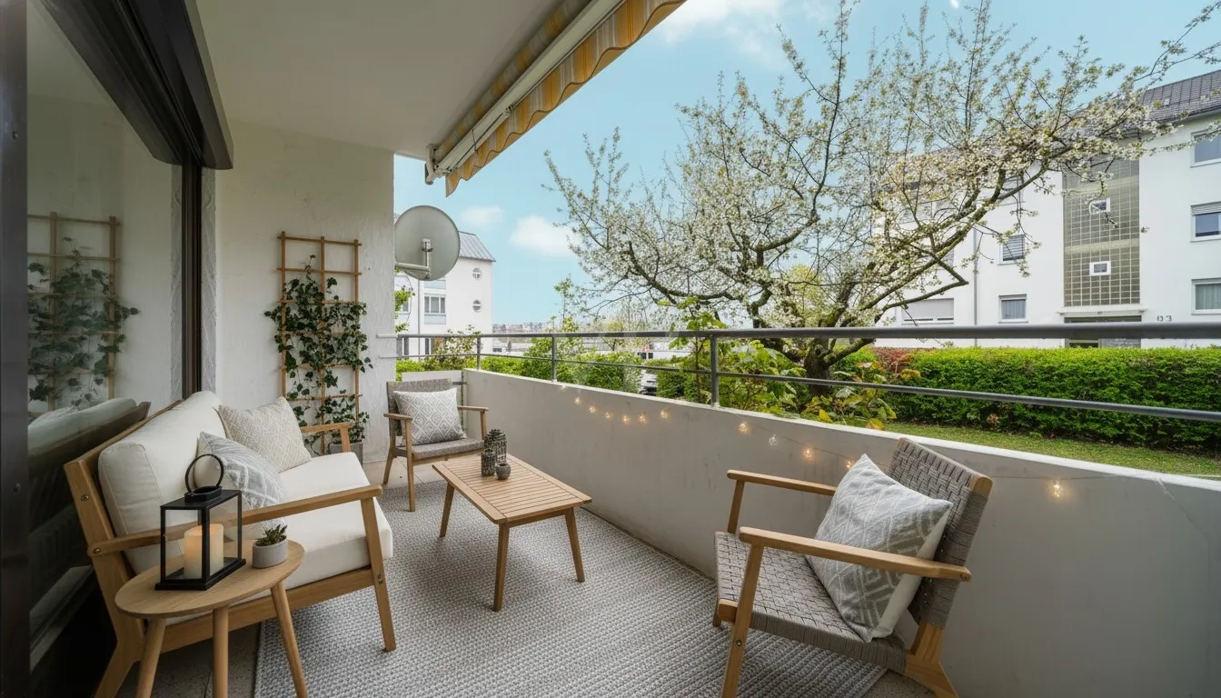 Balkon Visualisierung